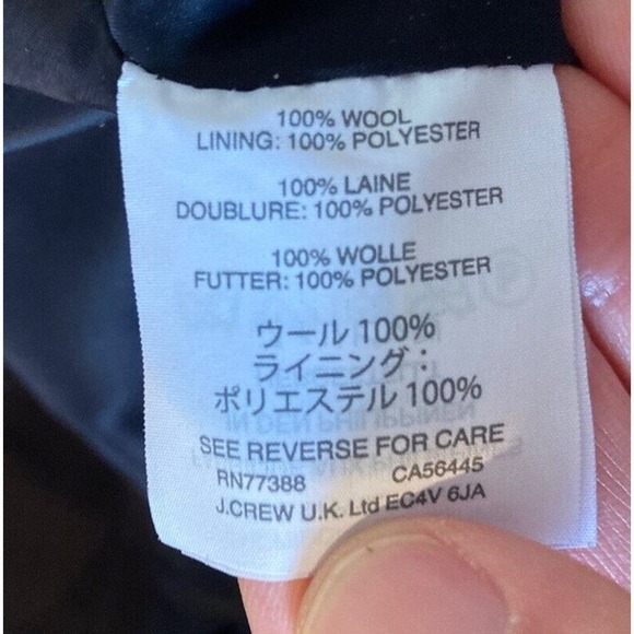 J Crew No. 2 Pencil Skirt Size 2 Women’s Navy - Picture 4 of 7